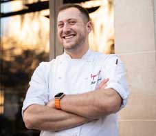 Le chef Julien Raphanel - © Audexcom