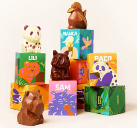 Au bonheur des créations chocolatées de Pâques