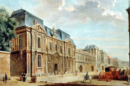 Westermann d'après Raguenet, L'hôtel Carnavalet vers 1740 Westermann d'après Raguenet, L'hôtel Carnavalet vers 1740