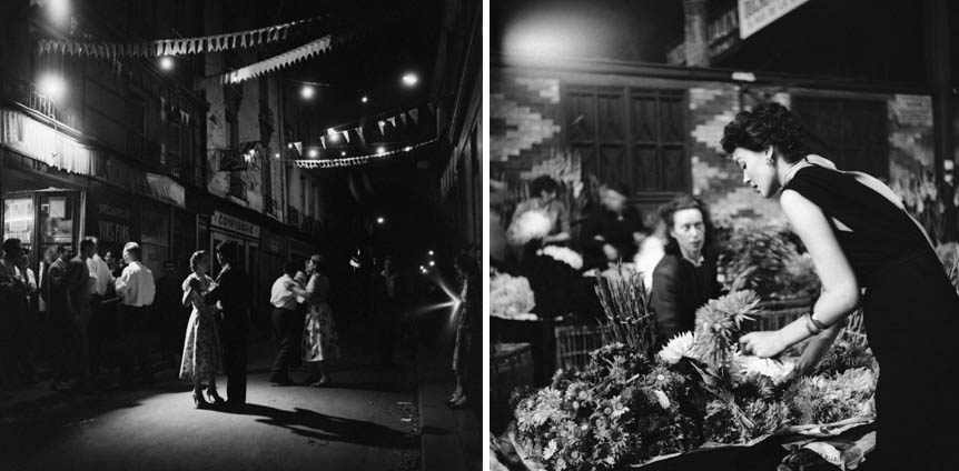 Bal du 14 juillet, rue de Lappe. Paris, années 1950 - © Janine Niepce / Roger-Viollet  ----  © Jack Nisberg / Roger-Viollet