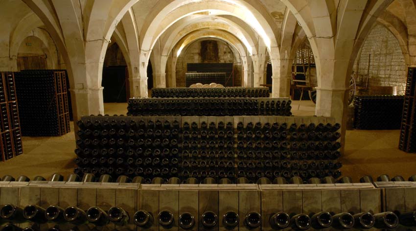 Cellier de Clairvaux du XIIe siècle – Colombé-le-Sec - © Champagne Monial