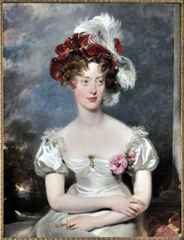 Marie-Caroline de Bourbon-Sicile, duchesse de Berry, par Thomas Lawrence - © Château de Versailles, Dist. Grand Palais / Rmn / Christophe Fouin