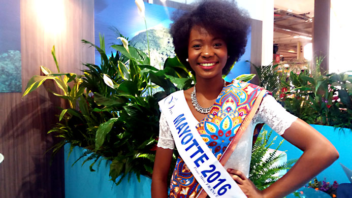 Miss Mayotte dévoile son île