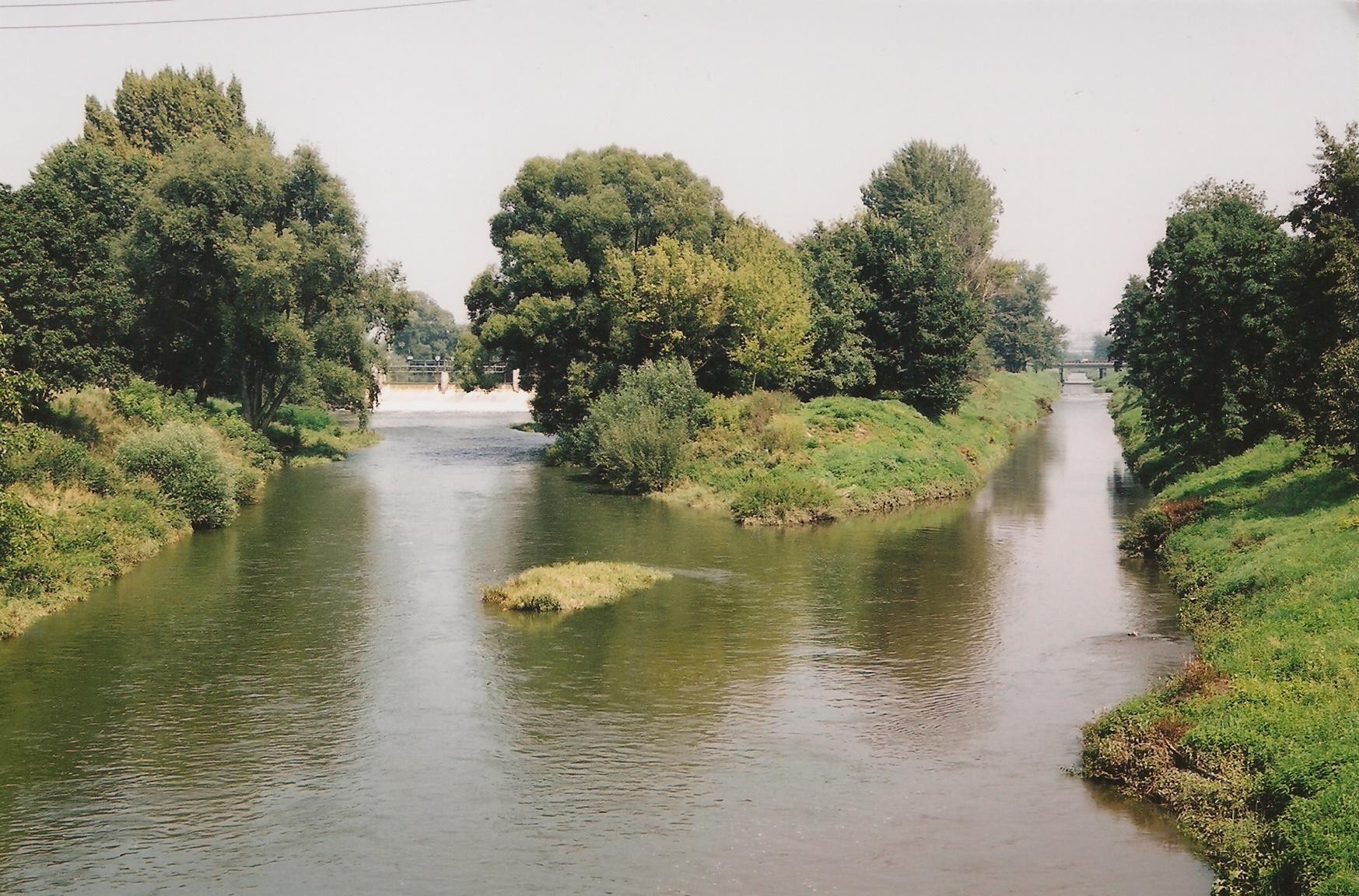 Confluent des rivières Svratka et Svitava à Brno - © Tourisme République Tchèque
