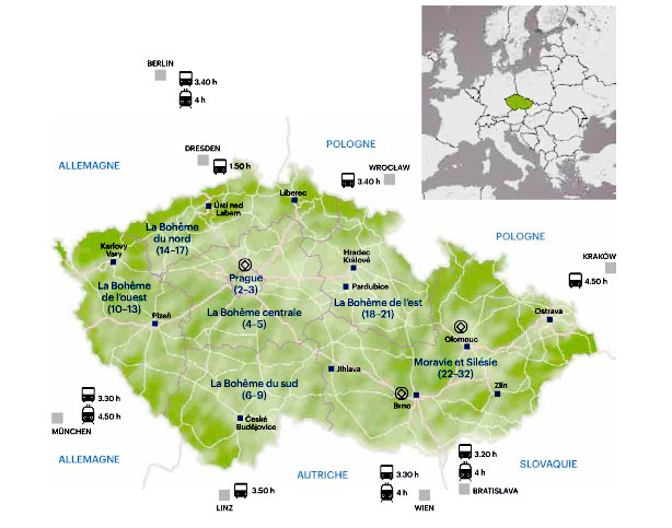 Moravie et Silésie terres de contrastes