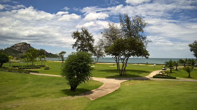 Le links du golf de Sea Pine à Hua Hin. Crédit photo David Raynal