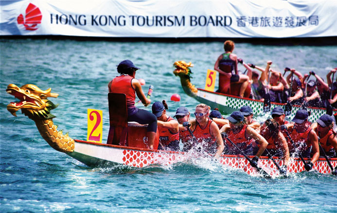 Carnaval des Bateaux Dragons de Hong Kong