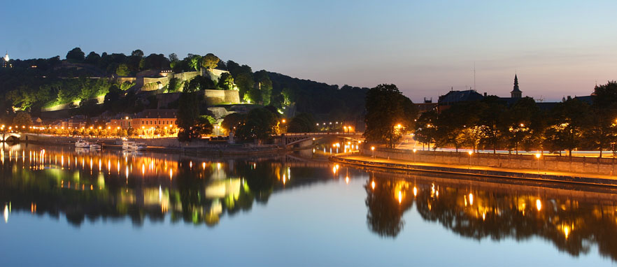 Namur et sa Citadelle - © Gabriele Croppi.