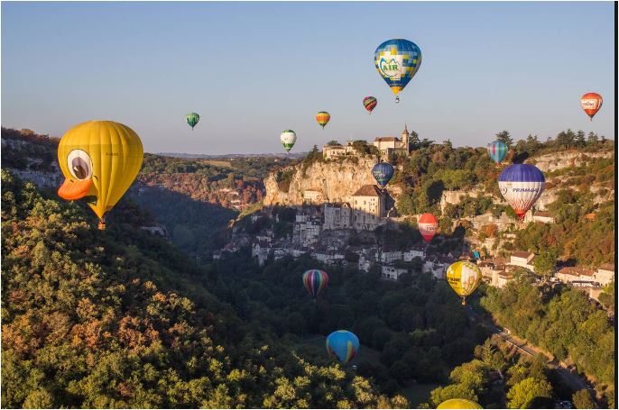 Les Montgolfiades de Rocamadour