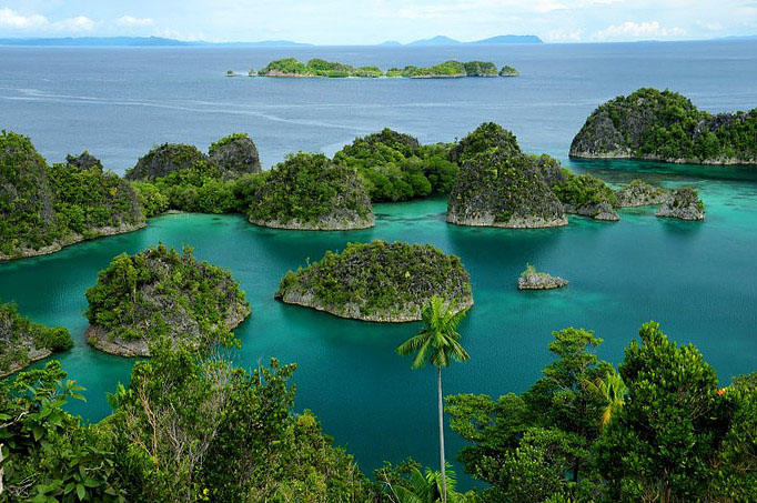 Ile de Pianemo dans l'archipel de Raja Ampat en Papouasie occidentale© O.T. Wonderfull Indonesia