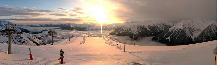 Vue du TSD Bouleaux - © OT Saint-Lary