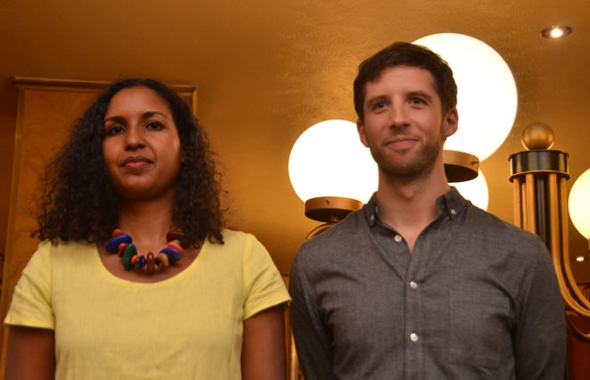 Gaël Octavia et Guillaume Poix lauréats du Prix Wepler-Fondation La Poste - © D. Raynal