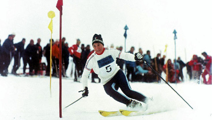 Marielle Goitschel médaille d’or en Slalom Spécial - © DR