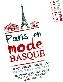 Paris en mode basque Paris en mode basque