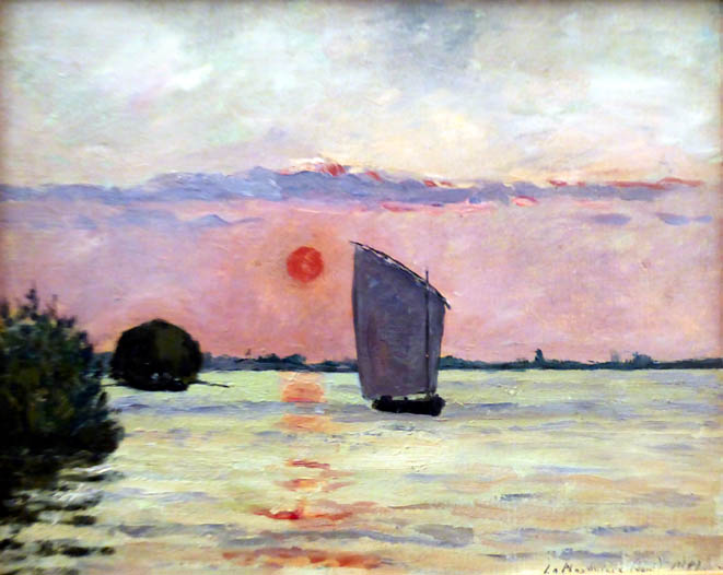 La Martiniere le soir - M.Maufra 1891 - Huile sur toile - cp1© collection privée