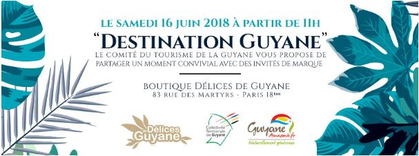 Destination Guyane à Paris