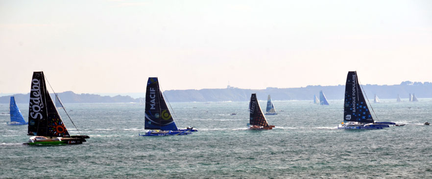 Départ de la Route du Rhum - © David Raynal