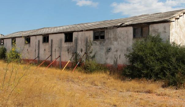 Autour des baraquements en ruine, les visiteurs tentent souvent simplement de comprendre.- © DR Autour des baraquements en ruine, les visiteurs tentent souvent simplement de comprendre.- © DR