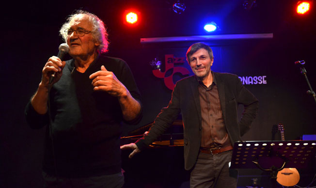 Pierre Josse et Pierrick Bourgault au "Jazz Café Montparnasse" - © David Raynal