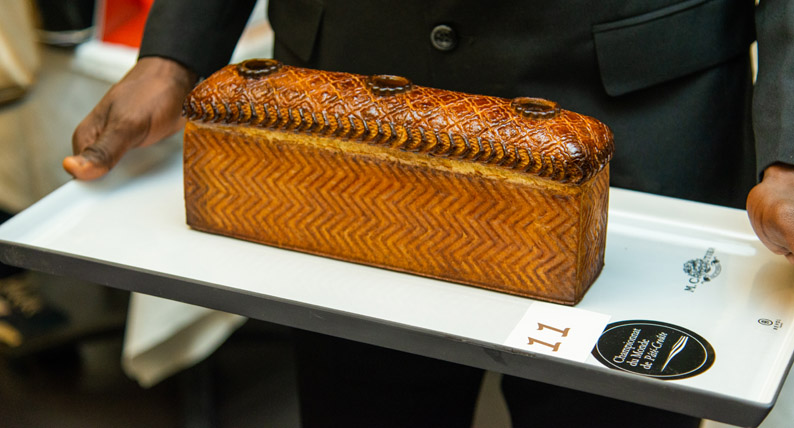 Pâté réalisé par Osamu Tsukamoto - © Confrérie du Pâté-croûte