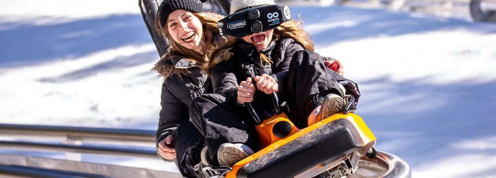 Luge sur rail - © Les Carroz
