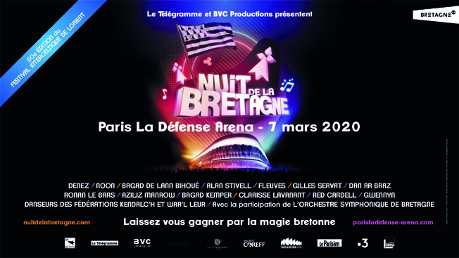Un concert à la mode de Bretagne au Paris La Défense Arena