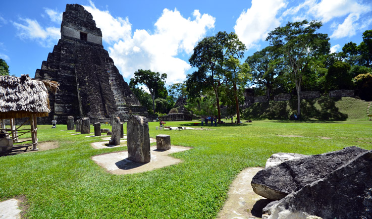 Le site Maya de Tikal au Guatemala - © David Raynal