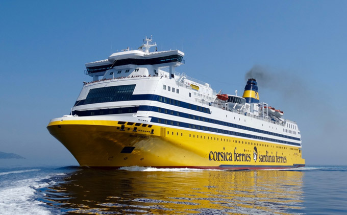 Forte d’une flotte de 13 navires, Corsica Ferries dessert 22 lignes, propose jusqu’à 45 traversées par jour et a transporté 3.8 millions passagers et 1.3 millions de véhicules en 2018.© Corsica Ferries