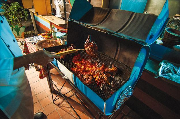 Poulet Jerk - © OT de la Jamaïque