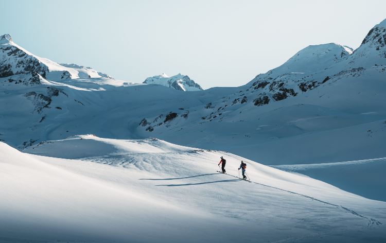 Ski-rando à Courchevel - © Mathis Decroux