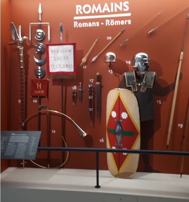 Equipement romain - © Hubert Gouleret Equipement romain - © Hubert Gouleret