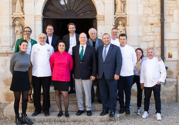 Le jury présidé par Guillaume GOMEZ, Meilleur Ouvrier de France et représentant personnel du Président de la République pour la gastronomie, l’alimentation et les arts culinaires - © DR