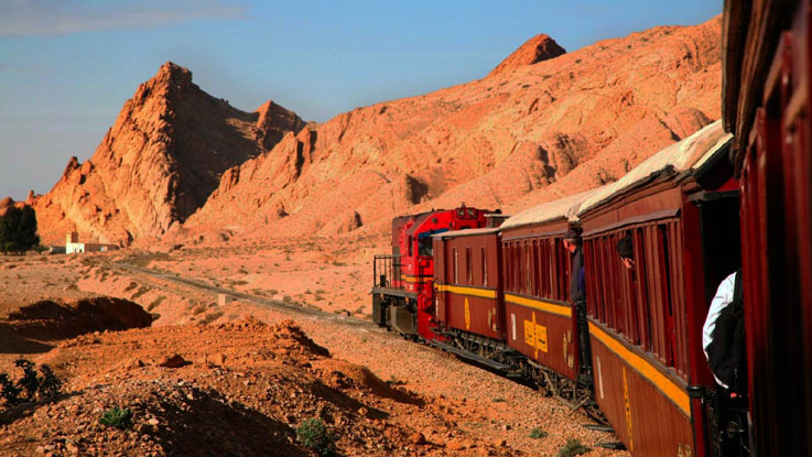 Train Lézard rouge -  © Discover Tunisia
