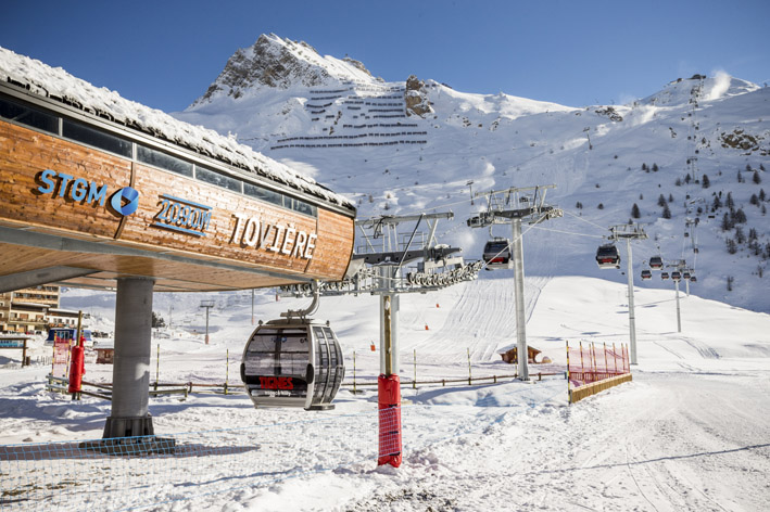 Tignes : ouverture de la nouvelle télécabine de Tovière 