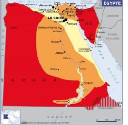 Egypte : Le Quai d'Orsay assoupli ses recommandations 