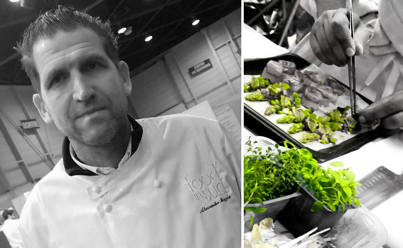 Alexandre Mazzia, chef triplement étoilé du restaurant AM à Marseille, parrain de Food in Sud 2022 - © Dominique Marché Alexandre Mazzia, chef triplement étoilé du restaurant AM à Marseille, parrain de Food in Sud 2022 - © Dominique Marché