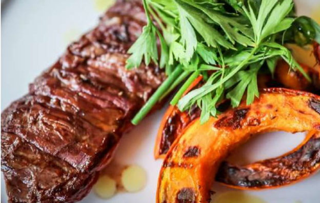 Bœuf irlandais grillé et potiron - © DR