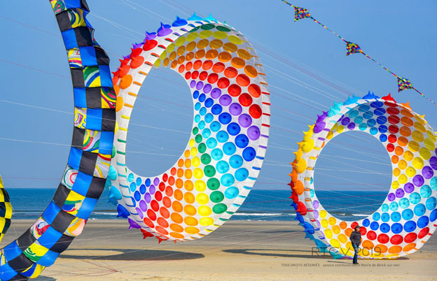 Grand retour des Rencontres Internationales de Cerfs Volants de Berck-sur-Mer