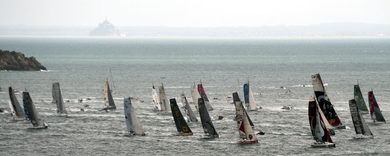 Le 6 novembre 2022, le plus beau des plateaux océaniques s’élancera de la pointe du Grouin à Cancale - © David Raynal