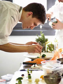 Paolo Griffa chef étoilé du restaurant gastronomique Petit Royal - Hôtel Royal et Golf - ©  Paolo Griffa Paolo Griffa chef étoilé du restaurant gastronomique Petit Royal - Hôtel Royal et Golf - ©  Paolo Griffa