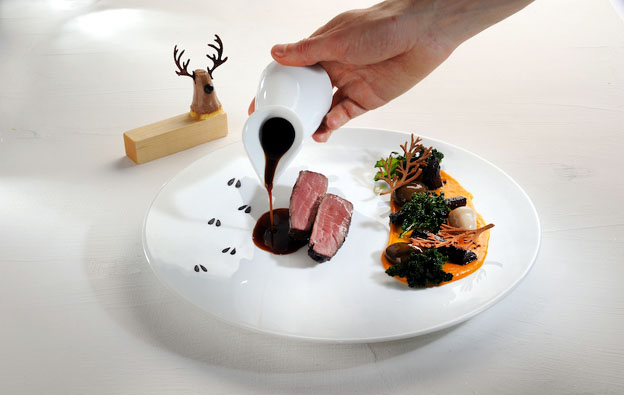 Cerf bleuets et citrouille - © Paolo Griffa Cerf bleuets et citrouille - © Paolo Griffa