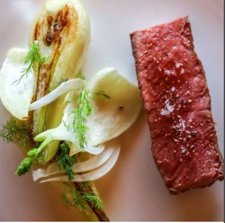 Recette irlandaise : Filet d'agneau irlandais fenouil grillé Recette irlandaise : Filet d'agneau irlandais fenouil grillé