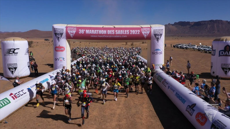 C'est parti pour le 36ème Marathon des Sables au Maroc !