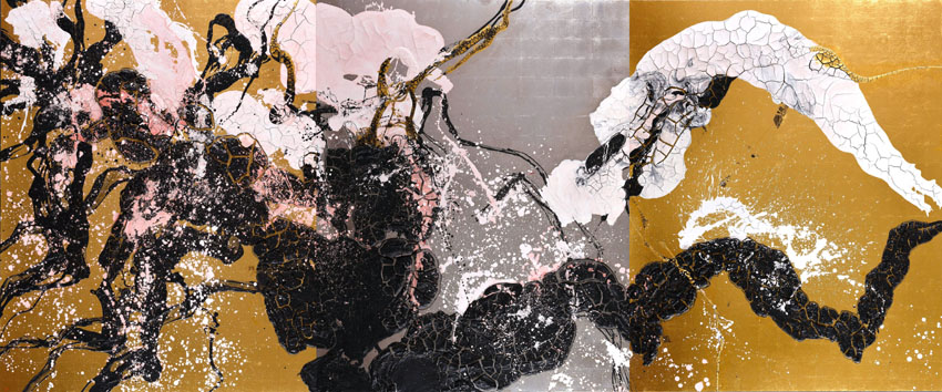 Takehiko Sugawara s’affranchit de toutes règles et contraintes de l’art traditionnel pour tendre vers l’abstraction - © DR Takehiko Sugawara s’affranchit de toutes règles et contraintes de l’art traditionnel pour tendre vers l’abstraction - © DR