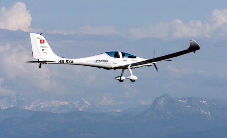 Tentative de première mondiale pour SolarStratos à Verbier