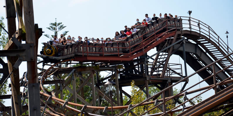 PortAventura World Parks & Resort cultive la démesure et s’étend sur 105 hectares répartis autour de six mondes bien distincts © David Raynal