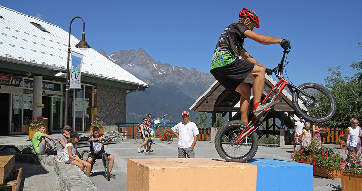 Coupe de France et coupe du monde VTT à Oz en Oisans