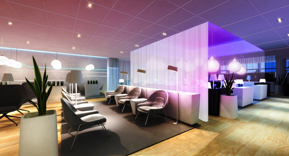 Lounge Premium à l’aéroport d’Helsinki  - © Finnair