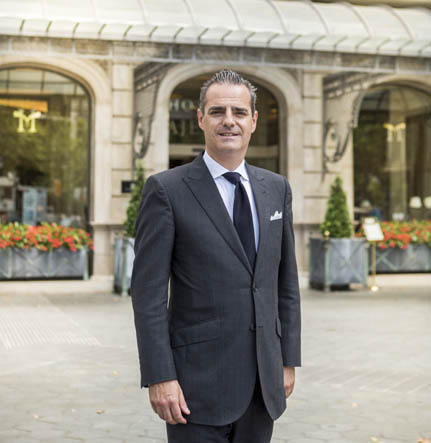 Pascal Billard, Directeur général de l'hôtel Majestic Barcelona - © Majestic Hotel & Spa Barcelona