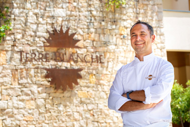 Le chef Christophe Schmitt - © Terre Blanche Hotel